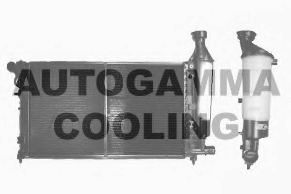 Радиатор, охлаждение двигателя AUTOGAMMA 100195