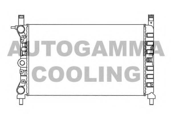 AUTOGAMMA 100318 Радиатор, охлаждение двигателя