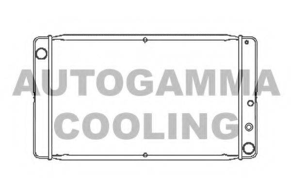 AUTOGAMMA 101103 Радиатор, охлаждение двигателя