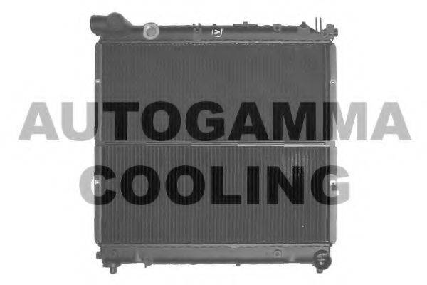 Радиатор, охлаждение двигателя AUTOGAMMA 101266
