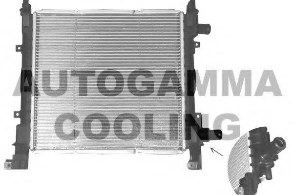 AUTOGAMMA 101332 Радіатор, охолодження двигуна