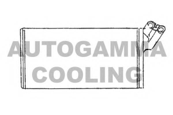 Теплообменник, отопление салона AUTOGAMMA 101681