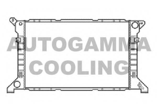 AUTOGAMMA 102085 Радиатор, охлаждение двигателя