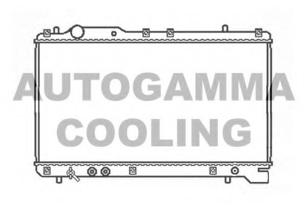 Радиатор, охлаждение двигателя AUTOGAMMA 102328