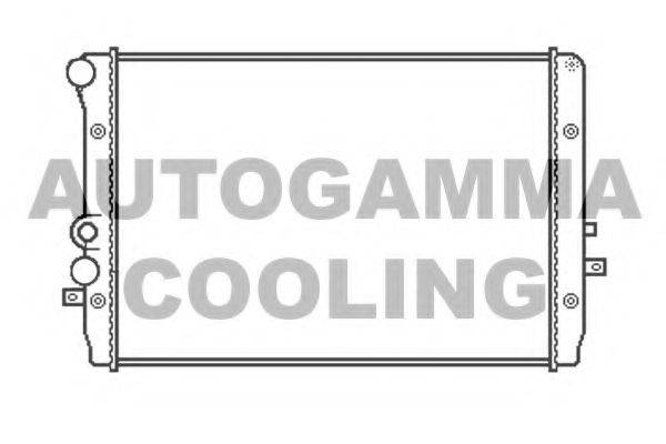 AUTOGAMMA 103365 Радиатор, охлаждение двигателя