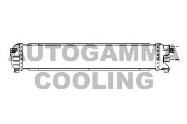 Радіатор, охолодження двигуна AUTOGAMMA 103456