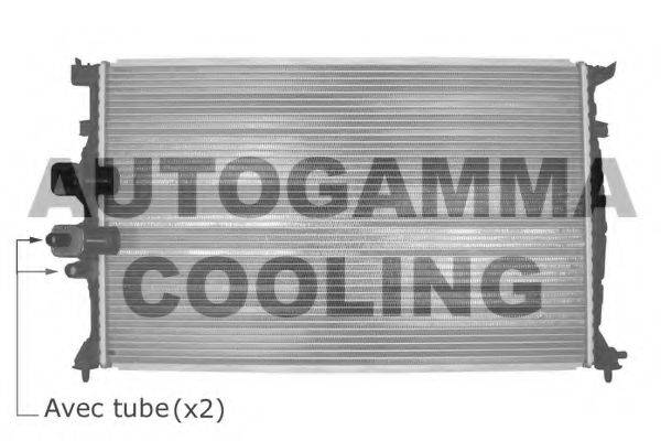 Радіатор, охолодження двигуна AUTOGAMMA 103580