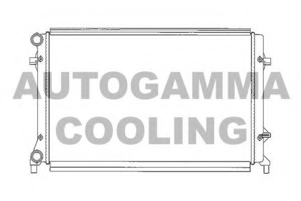 AUTOGAMMA 103612 Радиатор, охлаждение двигателя