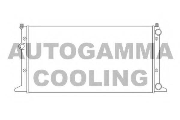 AUTOGAMMA 103778 Радиатор, охлаждение двигателя