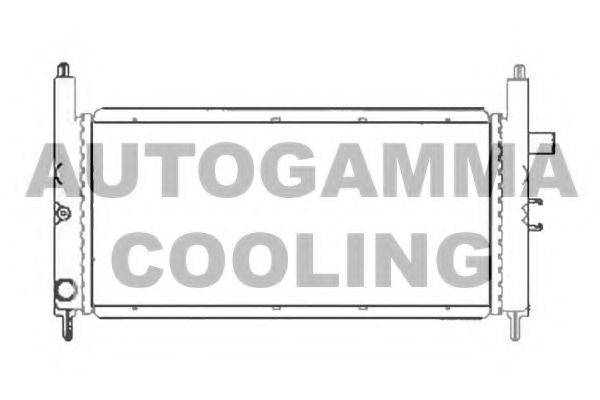 Радіатор, охолодження двигуна AUTOGAMMA 103871