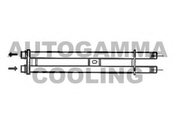 Теплообменник, отопление салона AUTOGAMMA 104216