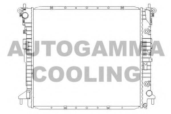 AUTOGAMMA 104426 Радиатор, охлаждение двигателя
