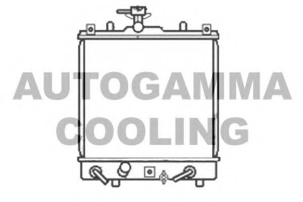 AUTOGAMMA 104700 Радиатор, охлаждение двигателя