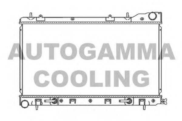 AUTOGAMMA 104706 Радиатор, охлаждение двигателя