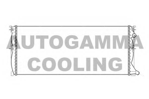 AUTOGAMMA 105133 Радиатор, охлаждение двигателя