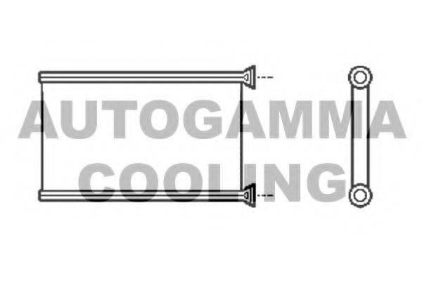 Теплообмінник, опалення салону AUTOGAMMA 105303