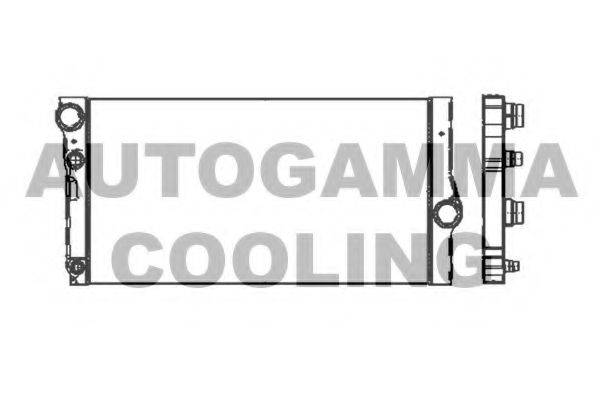 AUTOGAMMA 105309 Радиатор, охлаждение двигателя