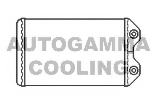 AUTOGAMMA 105372 Теплообменник, отопление салона