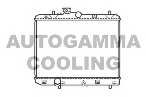 Радиатор, охлаждение двигателя AUTOGAMMA 105493