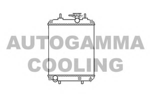 Радиатор, охлаждение двигателя AUTOGAMMA 105790