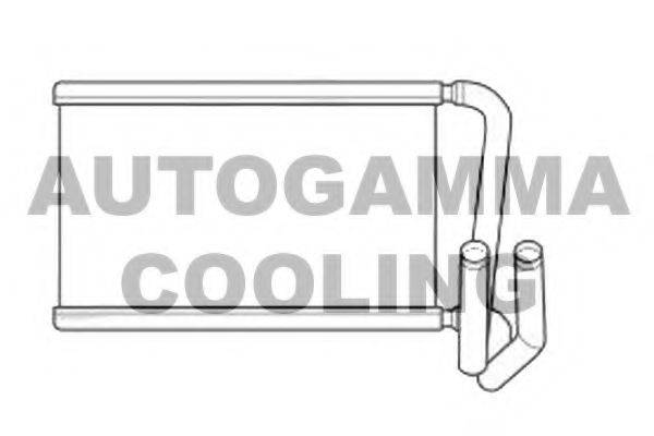 Теплообмінник, опалення салону AUTOGAMMA 105924