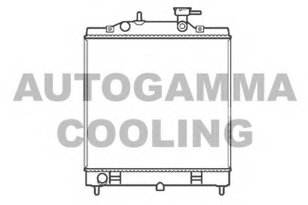 AUTOGAMMA 107227 Радиатор, охлаждение двигателя