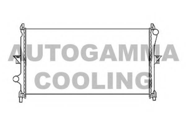 AUTOGAMMA 107250 Радиатор, охлаждение двигателя