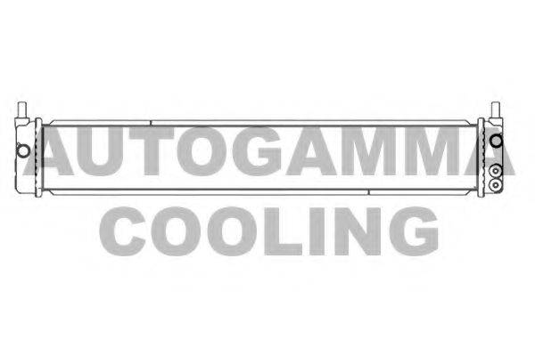 Радиатор, охлаждение двигателя AUTOGAMMA 107363