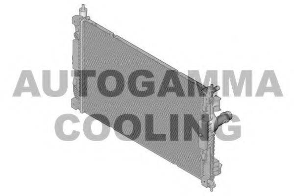 Радиатор, охлаждение двигателя AUTOGAMMA 107396
