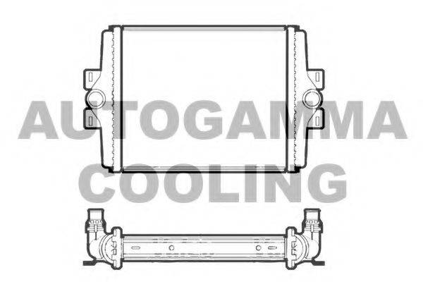 Радиатор, охлаждение двигателя AUTOGAMMA 107406
