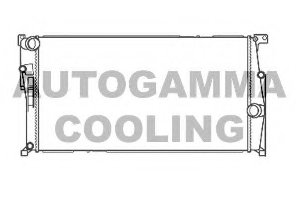 AUTOGAMMA 107464 Радіатор, охолодження двигуна
