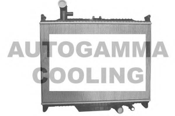 Радиатор, охлаждение двигателя AUTOGAMMA 107495