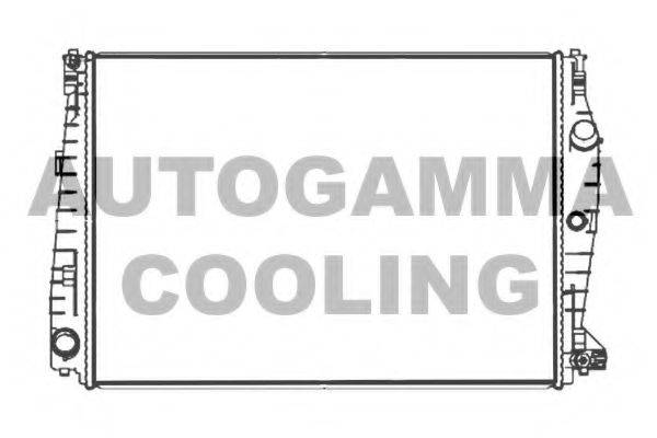 AUTOGAMMA 107503 Радиатор, охлаждение двигателя