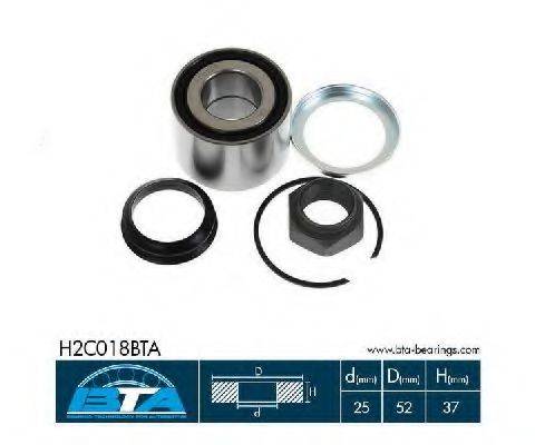 BTA H2C018BTA Комплект подшипника ступицы колеса