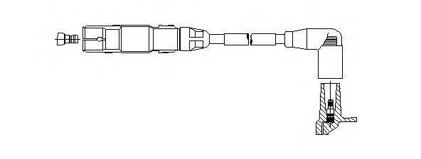 Провод зажигания BREMI 190E66