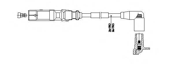 Провод зажигания BREMI 1A22E65