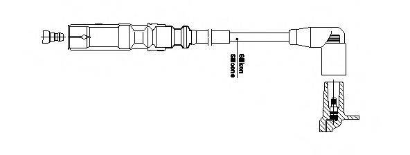 Провод зажигания BREMI 1A32E44