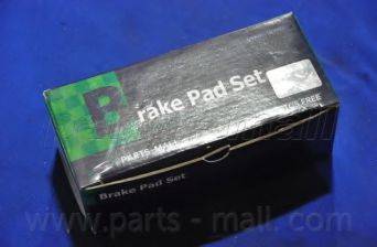 PARTS-MALL PKC008 Комплект тормозных колодок, дисковый тормоз