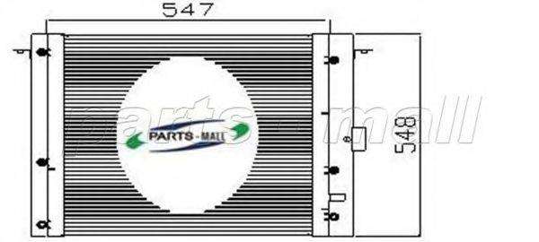 PARTS-MALL PXNC7001 Конденсатор, кондиционер