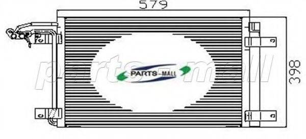 PARTS-MALL PXNCT001 Конденсатор, кондиционер
