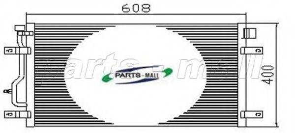 Конденсатор, кондиціонер PARTS-MALL PXNCT-004