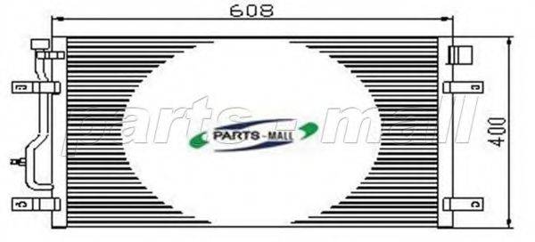 Конденсатор, кондиціонер PARTS-MALL PXNCT-005