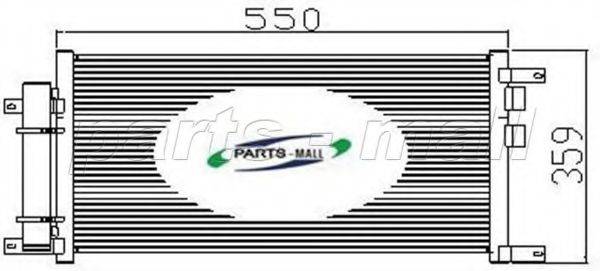 PARTS-MALL PXNCX003X Конденсатор, кондиционер