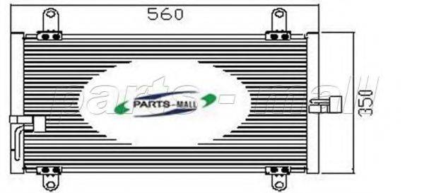 PARTS-MALL PXNCX024G Конденсатор, кондиционер