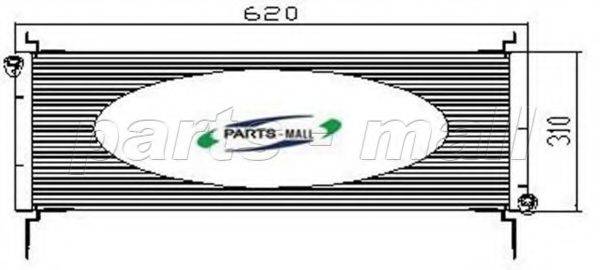 PARTS-MALL PXNCX026G Конденсатор, кондиционер