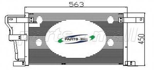 PARTS-MALL PXNCY004 Конденсатор, кондиционер