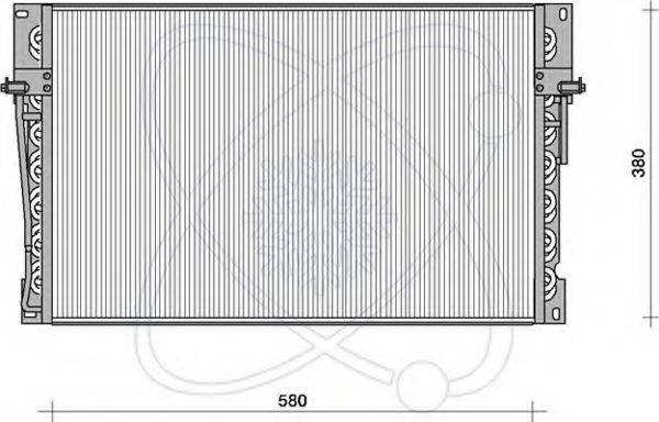Конденсатор, кондиціонер ELECTRO AUTO 30X0008