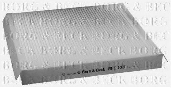 Фільтр, повітря у внутрішньому просторі BORG & BECK BFC1011