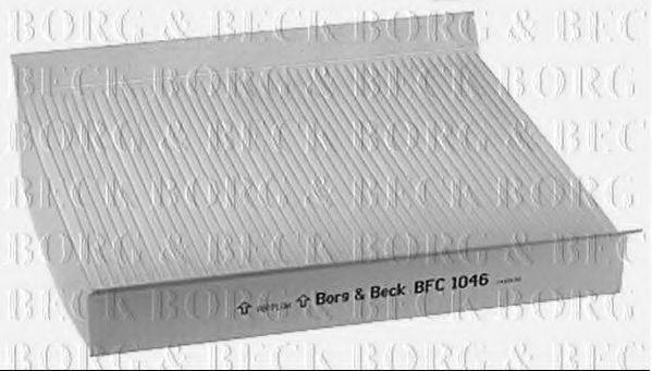 BORG & BECK BFC1046 Фільтр, повітря у внутрішньому просторі