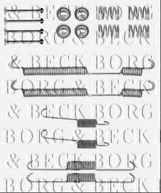 BORG & BECK BBK6146 Комплектующие, колодки дискового тормоза